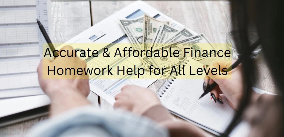 Finance Assignment Help